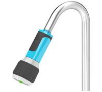 Cellfast - Lungo Portatile Esterno Supporto Giardino Soffione Tubo Flessibile Con Il Flusso Dell'acqua Regolamentato