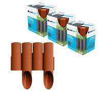 Cellfast Palizzata da giardino Standard 6,9 m (30 elementi) colore mattone - set