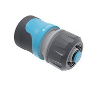 Cellfast Raccordo rapido SAFETOUCH IDEAL™ 1/2" - 5/8", Raccordo per due estremità di tubo, plastica PC/ABS, forma ergonomica, 50-622