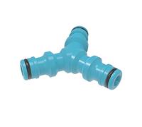 Cellfast Riduttore a T Basic per scollegare Tre estremità di Tubo, Uni Fit, 3/8", 1/2", 5/8", 3/4", 50-205