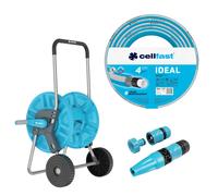 Cellfast Set Aluplus Carrello + Tubo IDEAL 1/2 (30 m) + Irrigatore