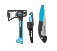 Cellfast Set da campeggio ENERGO, Coltello, Accetta, Sega, Kit Accampamento