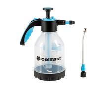 Cellfast Spruzzatore a pressione, per spruzzare e curare con fertilizzanti liquidi e prodotti fitosanitari, ugello regolabile, lancia in alluminio, alta qualità, capacità: 1,5 l