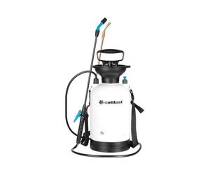 Cellfast Spruzzatore a pressione portatile da 5 litri - Compatto e portatile con manico - Lancia telescopica 39-66 cm