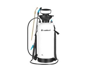 Cellfast Spruzzatore a pressione portatile da 8 l - Compatto e portatile con manico - Lancia telescopica 39-66 cm