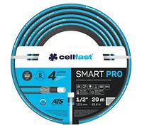 Cellfast Tubo da giardino a 4 strati 25 bar -20 / +60°C Treccia tricot ATS flessibile resistente ai raggi UV antialghe (1/2" 20 m)