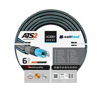 Cellfast Tubo da giardino HOBBY ATS2 ™, Heavy Duty, 6 strati, resistente ai raggi UV, tricot tricot a doppia croce ATS2 ™, 30 bar, 1 ", 50 m, 16-231