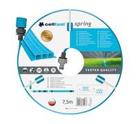 Cellfast Tubo Irrigatore SPRING, 3 canali completo di ugelli, idratazione uniforme, resistente ai raggi UV, 1/2 ", 7,5m, 19-021N