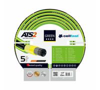 Cellfast Tubo da giardino VERDE ATS2, resistente, flessibile, a 5 strati, intrecciato a tricot ATS2, resistente ai raggi UV e alle alghe, privo di metalli pesanti, 30 bar, -20/60° C 3/4", 20 m