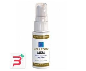 CELLFOOD MSM METIL SULFONIL METANO SOLUZIONE SALINA COLLOIDALE 30 ML