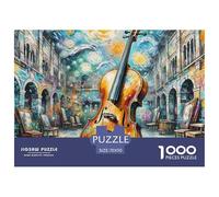 Cello 1000 Piece Jigsaw Puzzle For Adults Educational Games Stress Relief Puzzle Exercise The Memory of The Brain for Adults And Kids, Age 12 Years Up 70x50cm/1000pcs