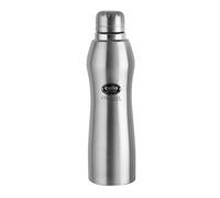 CELLO Arena Exe-Steel - Borraccia in acciaio inox, 850 ml, color argento, a prova di perdite, antiruggine, senza BPA, bottiglia da viaggio, ideale per liquidi freddi