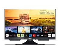 Cello C1924WS 12 Volt 19 pollici Traveller Smart TV senza cornice Ultrafast WebOS, Freeview Play, FreeSat, Pitch Perfect Speaker Bluetooth, Netflix, Piccola TV per camper e camion