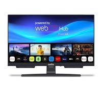 Cello C1924WSH Smart TV senza cornice da 19 pollici, alimentazione di rete, LG WebOS, Bluetooth, altoparlanti Pitch Perfect, ideale per cucina, camera da letto o stanze di piccole dimensioni