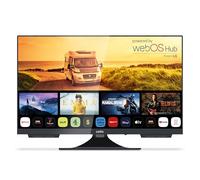 Cello C2224WS Trav 22" pollici SMART Full HD Camping Travel TV frameless Triple Tuner Bluetooth WebOS by LG Pitch Perfect Speaker Camper camion barca Made in Europe [2024], 12V/SMART