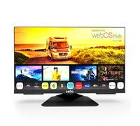 Cello C2224WS Trav 22" pollici SMART Full HD Camping Travel TV frameless Triple Tuner Bluetooth WebOS by LG Pitch Perfect Speaker Camper camion barca Made in Europe [2024], 12V/SMART