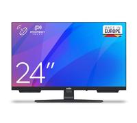 Cello C2424SH TV LED da 24 pollici con ricezione DVB-T e satellitare, funzionamento a rete, 230 V, non smart, registrazione USB della TV in diretta, suono perfetto, ideale per stanze piccole
