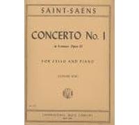CELLO CONCERTO No.1 in A Minor. Op. 33. Per violoncello e pianoforte. Revisore: Leonard Rose. IMC PUBLISHER (International Music Company)