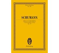 Cello Concerto Op. 129 a Min: op. 129. cello and orchestra. Partition d'étude.