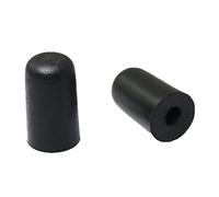 Cello Endpin Tip RLECS 2pcs Violoncello Endpin Gomma Tip Cap Protector Nero Antiscivolo Pad Mat Accessori Violoncello Strumenti Musicali Parti