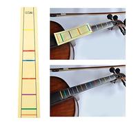 Cello Finger Position Marker Stickers for Beginners - Strong Adhesive, Easy Removal, Multi-Color Set Violoncello Practice & Learning