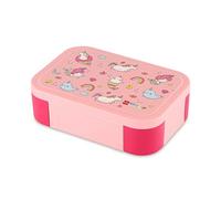 CELLO Kidzbee Galaxy Pink Parade - Contenitore termico per il pranzo per bambini, con scatola interna in acciaio, rosa, design 3D Touch & Feel Tiffin, a prova di perdite e resistente alla rottura