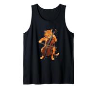 Cello Player Violoncello Amante Uomini Donne Bambini Canotta