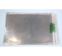 celloexpress Sacchetti biodegradabili in cellophane A4, 220 x 300 mm | + 40 mm Self Seal Flap - Bio PLA buste per biglietti d'auguri 30 micron - violoncello grande