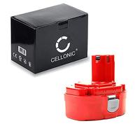 CELLONIC 1x Batteria per Attrezzo Compatibile con Makita 8391D, 8390D, ML180, 1834 - (3000mAh, 18V)