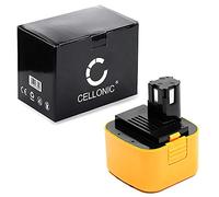 CELLONIC 1x Batteria per Attrezzo Compatibile con Panasonic EY7202, EY6409, EY6100, EY9001 - (3000mAh, 12V)