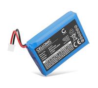 CELLONIC 1x Batteria per Collari Animali Domestici Compatibile con Dogtra Pathfinder, Grain Valley Special Edition Orange Pathfinder, Pathfinder TRX, BP37P2400 - (2400mAh, 3.7V)