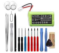 CELLONIC 1x Batteria per Consolle giochi Compatibile con nVidia Shield Game Controller, Shield TV Game Controller, P2920, HFR-50AAJY1900x2(B) - (1800mAh, 2.4V) + Set di strumento