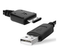 CELLONIC 1x USB A Cavo dati compatibile con Samsung GT-E1150, GT-E1190 | 2.0, 1m, PVC, nero per Samsung GT-E1150, GT-E1190, SGH-C270, SGH-D880, Player Duo