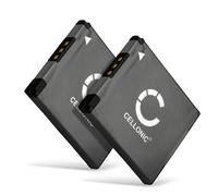 CELLONIC 2x Batteria compatibile con Canon IXUS 285 HS, 185, 160, NB-11L | 600mAh, 3.7V, Ioni di Litio per Canon PowerShot SX430 IS, IXUS 145, 132, 130, 155, 190, A2300, A3500, PowerShot ELPH 110 HS