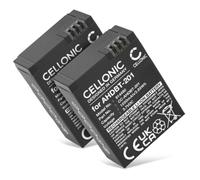 CELLONIC 2x Batteria compatibile con GoPro Hero 3 Black, GoPro Hero 3