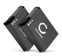 CELLONIC 2x Batteria compatibile con GoPro Hero, HD Hero 2, AHDBT-001