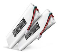CELLONIC 2X Batteria Compatibile con Husqvarna Automower 220AC, Automower 230 ACX, 220 AC, 210C, 260 ACX, G2, Solar Hybrid, Solarmower 1996 (535120902, 535120901), 3Ah 18V