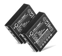 CELLONIC 2x Batteria compatibile con Leica BP-DC8, X1, X2