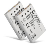CELLONIC 2x Batteria compatibile con Nikon Coolpix 3700, 4200, 5200, EN-EL5