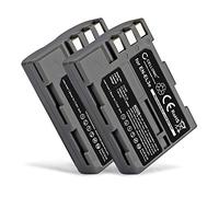 CELLONIC 2x Batteria compatibile con Nikon D90, EN-EL3e, D80