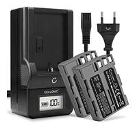 CELLONIC 2x Batteria compatibile con Nikon D90, EN-EL3e, D80