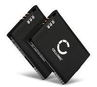CELLONIC 2x Batteria compatibile con Nintendo New 3DS, KTR-003