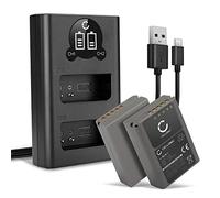 CELLONIC 2x Batteria compatibile con Olympus BLN-1, OM-D E-M5 Mark II