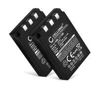 CELLONIC 2x Batteria compatibile con Olympus Li-10B, Mju/Stylus 300