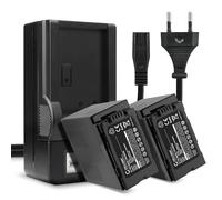CELLONIC 2x Batteria compatibile con Panasonic AG-3DA1, AJ-PX230, AG-VBR59 | 7800mAh, 7.4V, Ioni di Litio per Panasonic AG-AC30, AG-AC8, AJ-PCS060G, AJ-PX270, DC-BGH1, HC-MDH2, HC-X1, HDC-Z10000