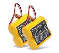 CELLONIC 2x Batteria compatibile con Panasonic BR-CCF2TE, BR-CCF2TH | 5000mAh, 6V, Li-MnO2