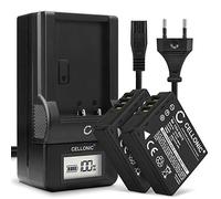 CELLONIC 2x Batteria compatibile con Panasonic Lumix DMC-TZ5, DMC-TZ3