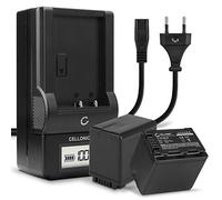 CELLONIC 2x Batteria compatibile con Panasonic VW-VBT190, HC-V180