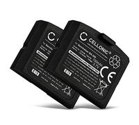CELLONIC 2x Batteria compatibile con Sennheiser EKI 830, HDI, 500898, BA300 | (150mAh-3.7V-Litio Polimeri) per Sennheiser RI 410 (IS 410), 830 (Set 830 TV), 840 840, RR 4200, S, RS, 2, II, BA 300