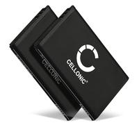 CELLONIC 2x Batteria compatibile con Snom M65, Telekom Sinus A806, A051 | 1200mAh, 3.7V, Ioni di Litio per NEC G266, SV9100, G566, ML440, Gx77, G566D, Q24-FR000000113082, Toshiba IP4100, 10000060
